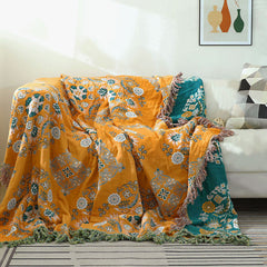 Pattern Reversible Quilt Flower Leisure Quilt