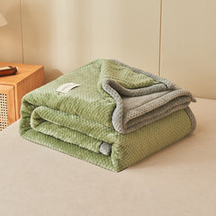 Solid Color Soft Fleece Blanket