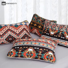 Bohemian Quilted Breathable Soft Bedding Set(3PCS)