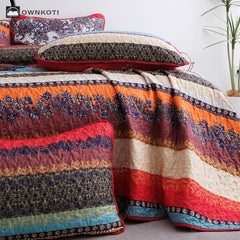 Bohemian Quilted Soft Coverlet Bedding Set(3PCS)