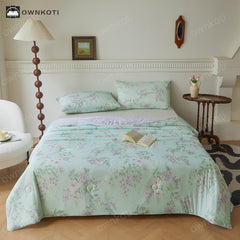 Cooling Fiber Pastoral Soft Breathable Quilt