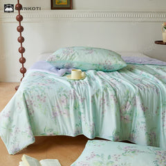 Cooling Fiber Pastoral Soft Breathable Quilt