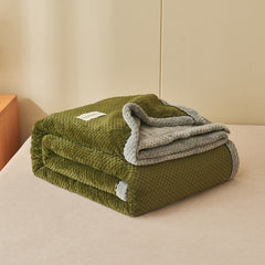 Solid Color Soft Fleece Blanket